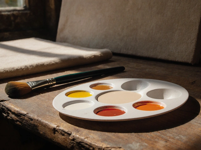 Co je barva ivory a jak ji použít v malování na plátno