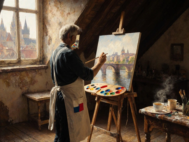 Anglický překlad slova malíř - painter, artist a další výrazy