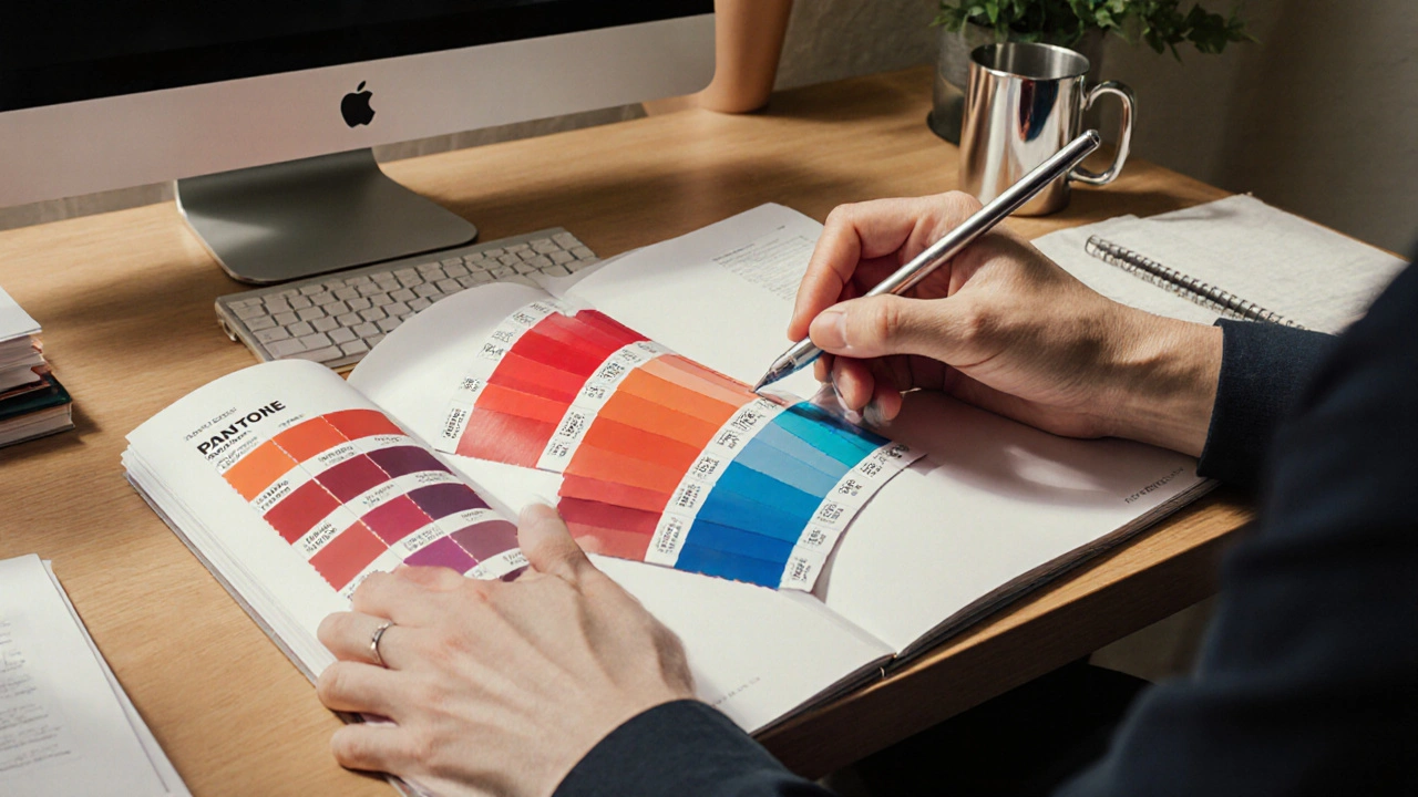 Pantone barva - co to je a jak ji využít v designu